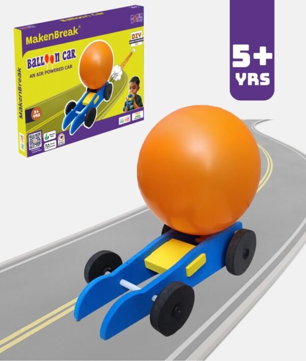 Balloon Car, an air-powered car