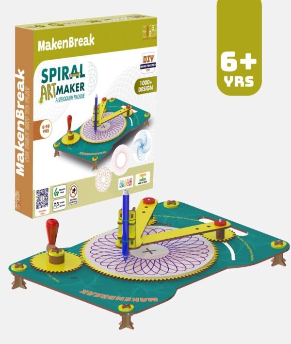 Spiral Art Maker, A Spirograph Machine